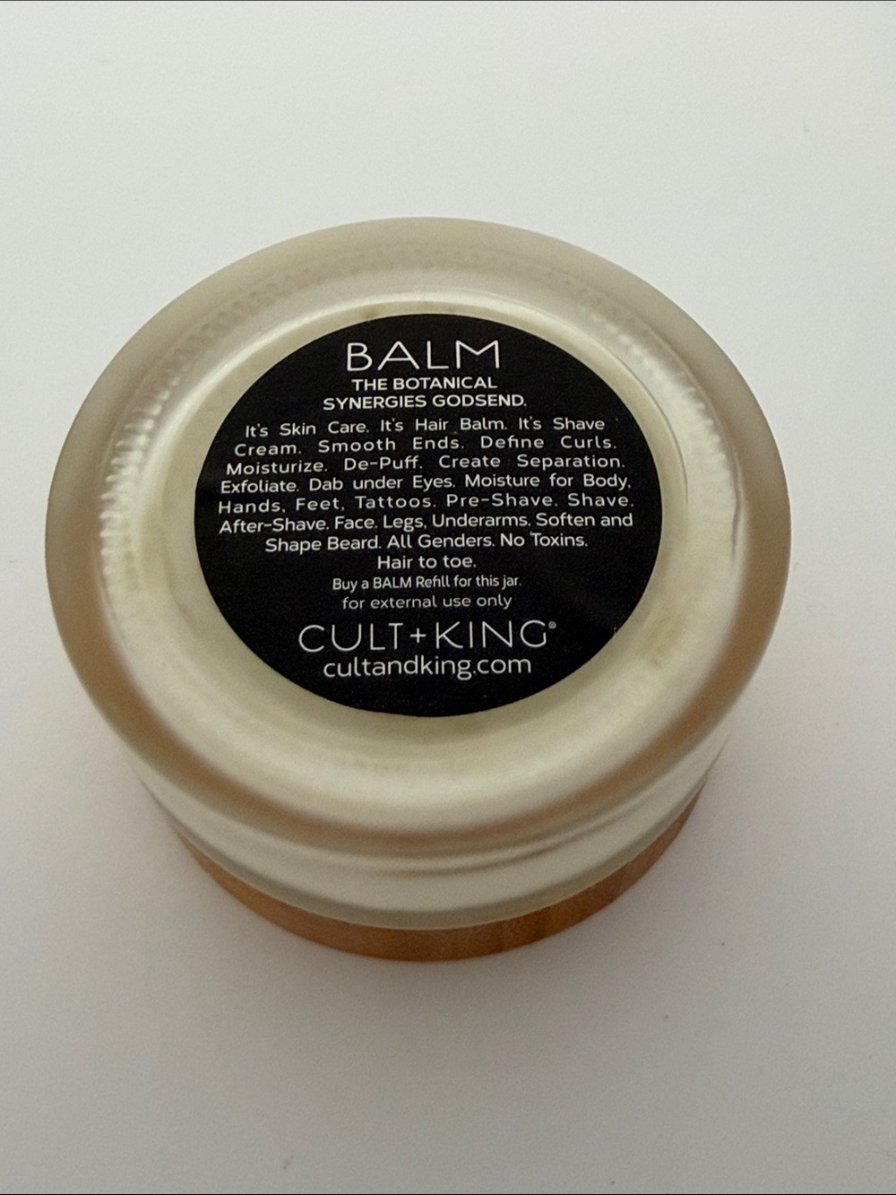 Cult + King Hair Duo: Style Forming Lotion & Balm (both 1/2 full) - Picture 8 of 8